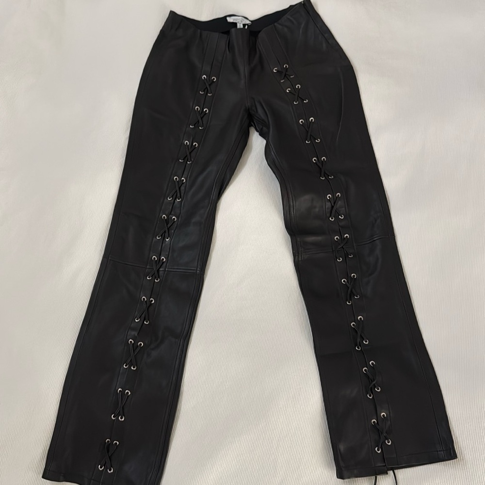 & Other Stories leather pants